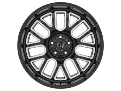 Black Rhino Pismo Gloss Black Milled 5-Lug Wheel; 20x9.5; 6mm Offset (07-13 Tundra)