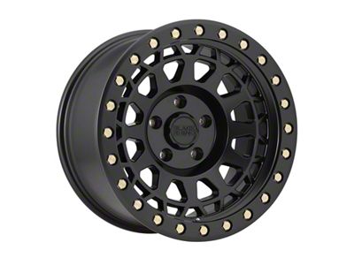 Black Rhino Primm Matte Black with Brass Bolts 5-Lug Wheel; 18x9.5; 12mm Offset (07-13 Tundra)