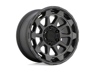 Black Rhino Rotor Matte Gunmetal with Brushed Tinted Face 5-Lug Wheel; 20x9; 12mm Offset (07-13 Tundra)