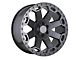 Black Rhino Warlord Matte Gunmetal 5-Lug Wheel; 20x9; 12mm Offset (07-13 Tundra)