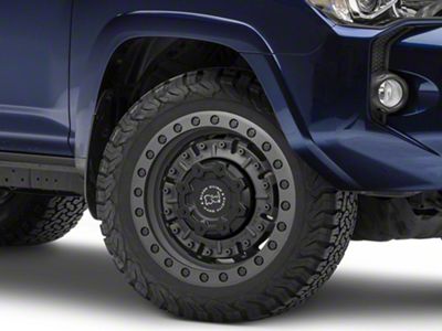 Black Rhino Abrams Textured Matte Gunmetal 6-Lug Wheel; 20x9.5; 12mm Offset (10-24 4Runner)