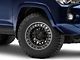 Black Rhino Alpha Matte Black with Gunmetal Lip 6-Lug Wheel; 17x9; 0mm Offset (10-24 4Runner)