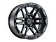 Black Rhino Apache Matte Black 6-Lug Wheel; 20x9; -18mm Offset (10-24 4Runner)