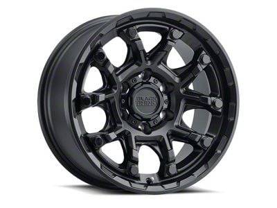 Black Rhino Ark Matte Black 6-Lug Wheel; 17x8.5; -18mm Offset (10-24 4Runner)