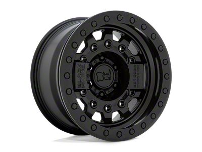 Black Rhino Avenger Beadlock Matte Black 6-Lug Wheel; 17x8.5; 0mm Offset (10-24 4Runner)