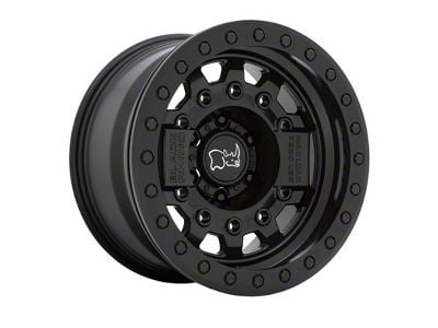 Black Rhino Avenger Beadlock Matte Black 6-Lug Wheel; 17x8.5; -30mm Offset (10-24 4Runner)