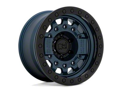 Black Rhino Avenger Beadlock Navy Blue 6-Lug Wheel; 17x8.5; 0mm Offset (10-24 4Runner)