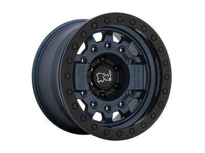 Black Rhino Avenger Beadlock Navy Blue 6-Lug Wheel; 17x8.5; -30mm Offset (10-24 4Runner)