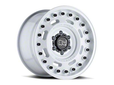 Black Rhino Axle Gloss White 6-Lug Wheel; 17x9.5; 6mm Offset (10-24 4Runner)