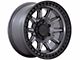 Black Rhino Calico Matte Gunmetal with Matte Black Lip 6-Lug Wheel; 17x8.5; 0mm Offset (10-24 4Runner)