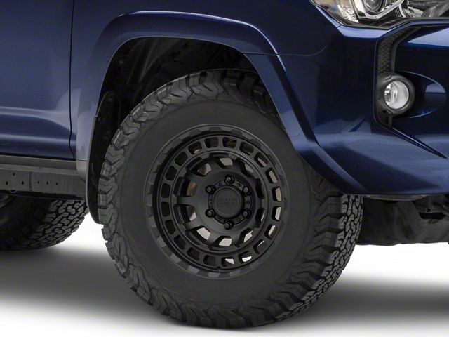 Black Rhino Chamber Matte Black 6-Lug Wheel; 17x8.5; -18mm Offset (10-24 4Runner)