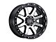 Black Rhino Coyote Gloss Black Machined 6-Lug Wheel; 18x9; 12mm Offset (10-24 4Runner)