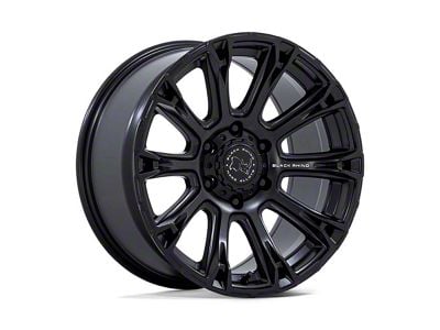 Black Rhino Diamondback Matte Black 6-Lug Wheel; 18x9; -12mm Offset (10-24 4Runner)