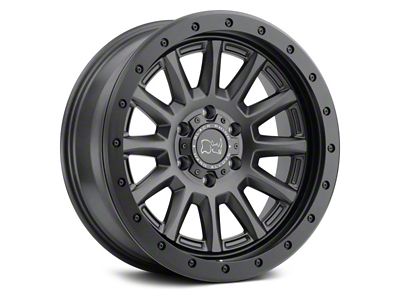 Black Rhino Dugger Gunblack 6-Lug Wheel; 17x8.5; -18mm Offset (10-24 4Runner)