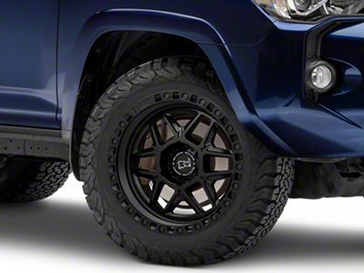 Black Rhino Kelso Matte Black 6-Lug Wheel; 20x9; 12mm Offset (10-24 4Runner)