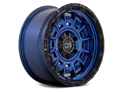 Black Rhino Legion Cobalt Blue with Black Lip 6-Lug Wheel; 17x9; 0mm Offset (10-24 4Runner)