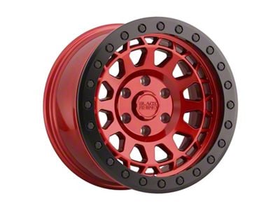 Black Rhino Primm Candy Red 6-Lug Wheel; 17x8.5; 0mm Offset (10-24 4Runner)