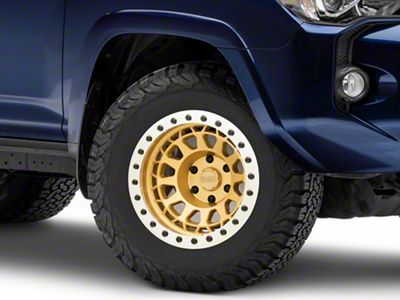 Black Rhino Primm Matte Gold 6-Lug Wheel; 17x8.5; -30mm Offset (10-24 4Runner)