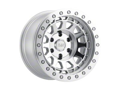 Black Rhino Primm Silver Machined 6-Lug Wheel; 17x8.5; 0mm Offset (10-24 4Runner)