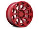 Black Rhino Rotor Candy Red 6-Lug Wheel; 17x8.5; 12mm Offset (10-24 4Runner)