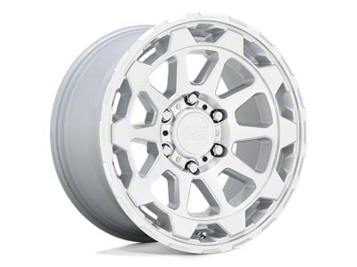 Black Rhino Rotor Gloss Silver 6-Lug Wheel; 17x8.5; -18mm Offset (10-24 4Runner)