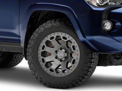 Black Rhino Warlord Matte Gunmetal 6-Lug Wheel; 18x8; 35mm Offset (10-24 4Runner)