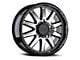 Black Rhino Excursion Gloss Black 6-Lug Wheel; 17x7.5; 35mm Offset (10-24 4Runner)