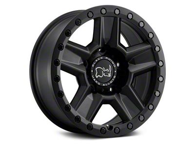 Black Rhino Ravine Matte Black 6-Lug Wheel; 17x8.5; -18mm Offset (10-24 4Runner)