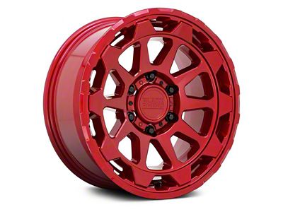 Black Rhino Rotor Candy Red 6-Lug Wheel; 18x9; -18mm Offset (10-24 4Runner)