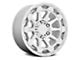 Black Rhino Rotor Gloss Silver 6-Lug Wheel; 18x9; 12mm Offset (10-24 4Runner)