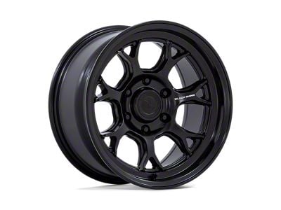 Black Rhino Etosha Matte Black 6-Lug Wheel; 17x8.5; 12mm Offset (16-23 Tacoma)