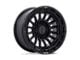 Black Rhino Rival Matte Black with Gloss Black Lip 6-Lug Wheel; 17x9; -12mm Offset (16-23 Tacoma)