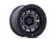 Black Rhino Xplorer Matte Gunmetal with Matte Black Lip 6-Lug Wheel; 17x9; 12mm Offset (16-23 Tacoma)