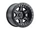 Black Rhino Reno Beadlock Matte Black with Black Bolts 6-Lug Wheel; 17x8.5; 0mm Offset (05-15 Tacoma)