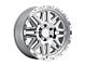 Black Rhino Alamo Gloss Silver with Stainless Bolts 6-Lug Wheel; 17x9; 12mm Offset (2024 Tacoma)