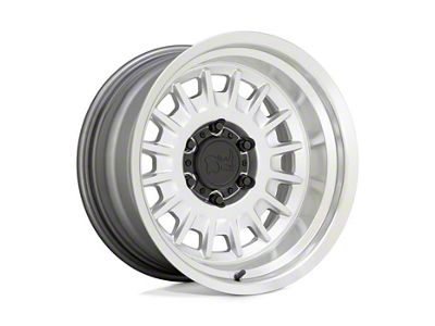 Black Rhino Aliso Gloss Silver 6-Lug Wheel; 17x8.5; -10mm Offset (2024 Tacoma)