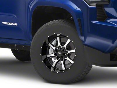 Black Rhino Armory Matte Gunblack 6-Lug Wheel; 17x9.5; 6mm Offset (2024 Tacoma)