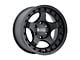 Black Rhino Bantam Textured Black 6-Lug Wheel; 18x9; 12mm Offset (2024 Tacoma)