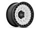 Black Rhino Barrage Gloss White on Matte Black 6-Lug Wheel; 17x8.5; -10mm Offset (2024 Tacoma)
