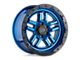 Black Rhino Barstow Dearborn Blue with Black Ring 6-Lug Wheel; 18x9.5; 12mm Offset (2024 Tacoma)