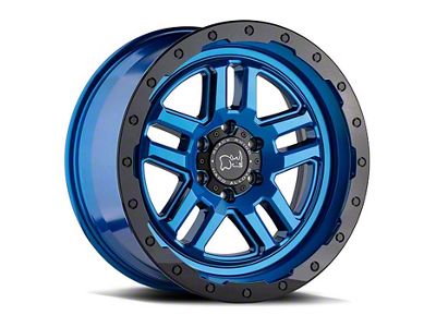 Black Rhino Barstow Dearborn Blue 6-Lug Wheel; 17x9.5; -18mm Offset (2024 Tacoma)