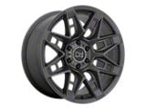 Black Rhino Caprock Matte Gunmetal 6-Lug Wheel; 17x8.5; 0mm Offset (24-25 Tacoma)