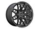 Black Rhino Caprock Matte Gunmetal 6-Lug Wheel; 18x9.5; 12mm Offset (2024 Tacoma)