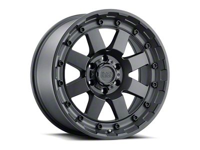 Black Rhino Cleghorn Matte Black 6-Lug Wheel; 17x8.5; 12mm Offset (2024 Tacoma)