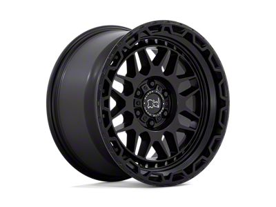 Black Rhino Holcomb Matte Black 6-Lug Wheel; 17x9.5; -12mm Offset (2024 Tacoma)