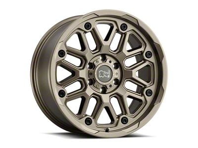 Black Rhino Hollister Bronze 6-Lug Wheel; 18x9.5; 12mm Offset (2024 Tacoma)