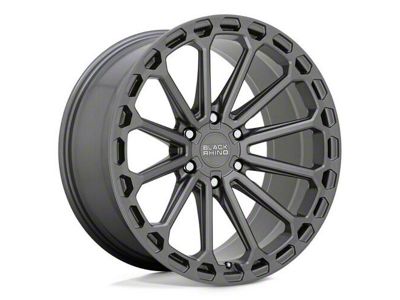 Black Rhino Kaizen Matte Gunmetal 6-Lug Wheel; 17x9.5; -12mm Offset (2024 Tacoma)