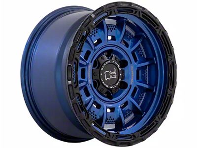 Black Rhino Legion Cobalt Blue with Black Lip 6-Lug Wheel; 17x9; -12mm Offset (2024 Tacoma)