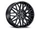 Black Rhino Morocco Gloss Black 6-Lug Wheel; 24x10; 25mm Offset (2024 Tacoma)