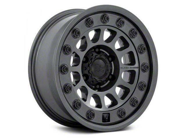 Black Rhino Outback Matte Gunmetal 6-Lug Wheel; 18x8.5; 0mm Offset (2024 Tacoma)